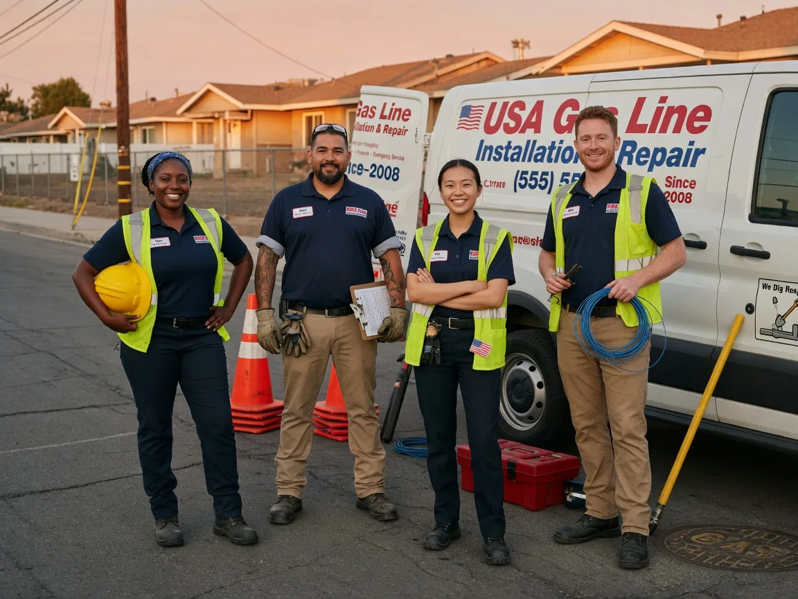 Gas Line Installation company in Dill City, OK